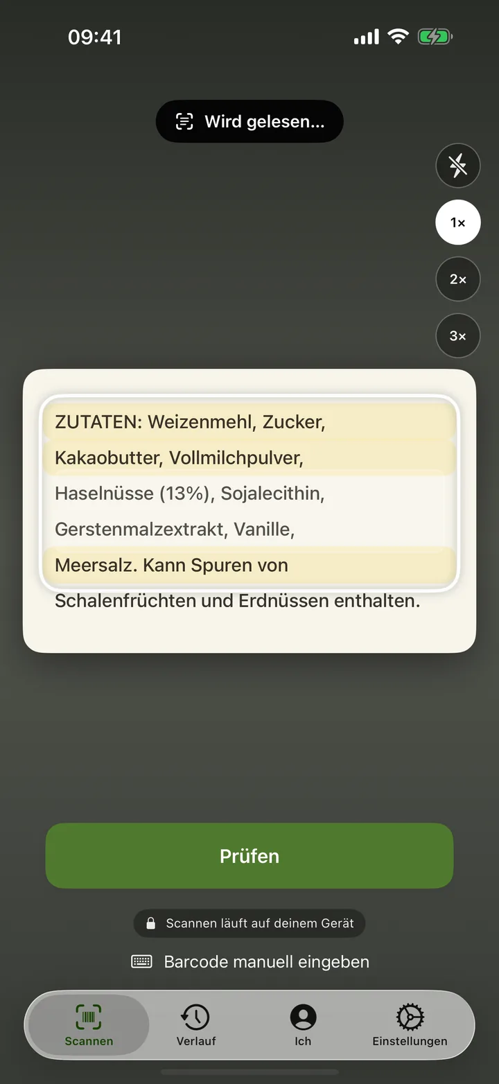 Barcode oder Etikett, du entscheidest