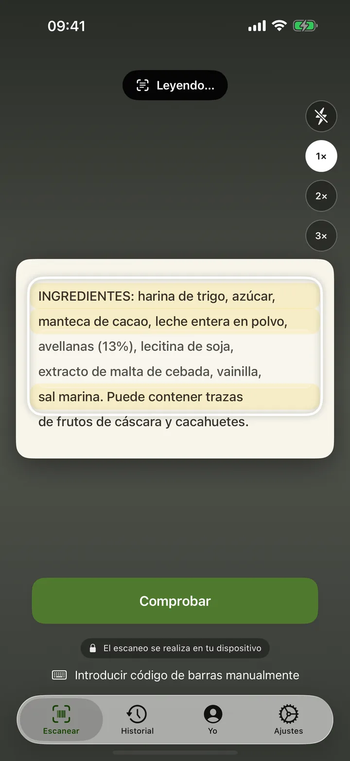 Código de barras o etiqueta, tú eliges