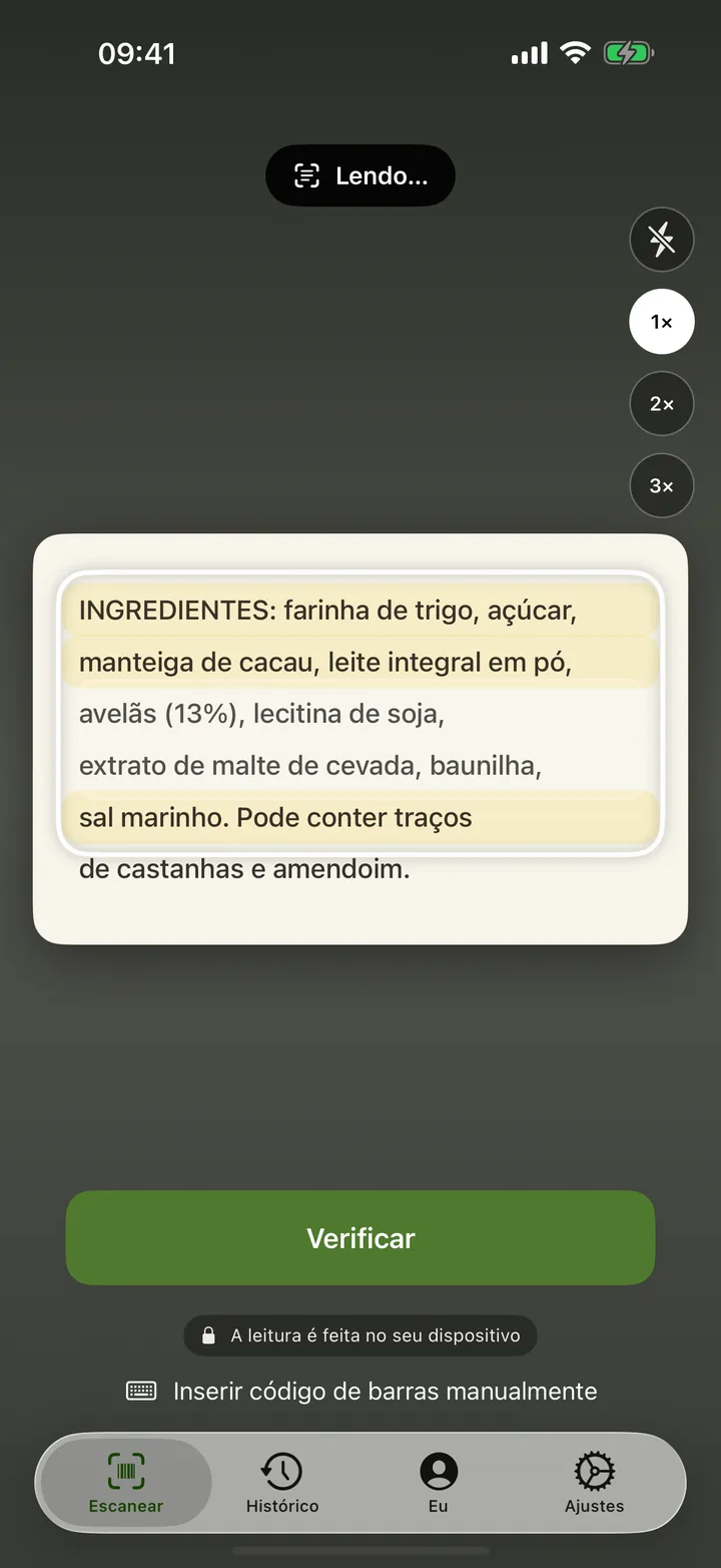 Código de barras ou rótulo, você escolhe